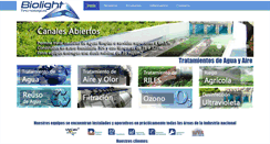 Desktop Screenshot of biolight.cl